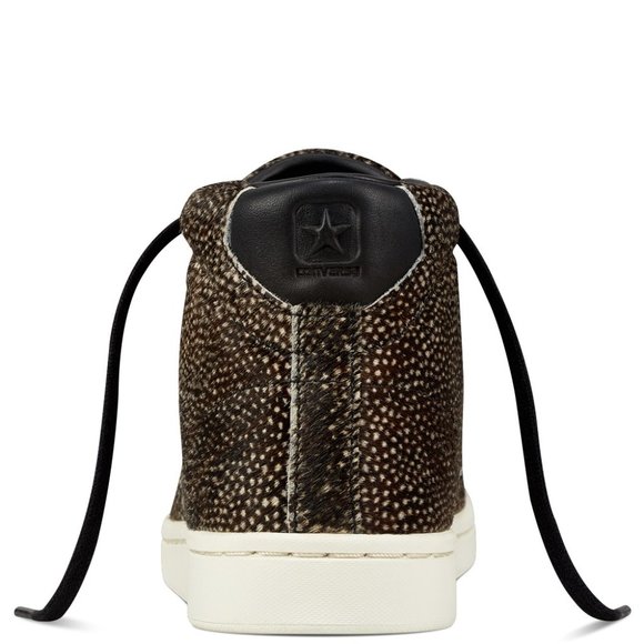 NIB Converse Pro Leather LP Mid Pony Hair Dyed Cal - Picture 4 of 8